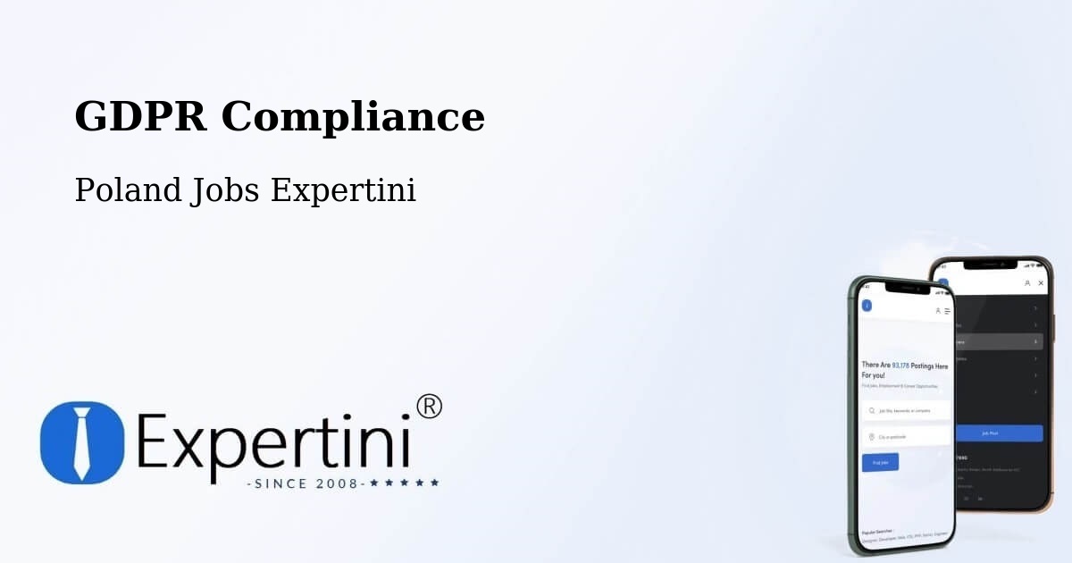 EU GDPR Compliance Statement – Stróża - Poland Jobs Expertini