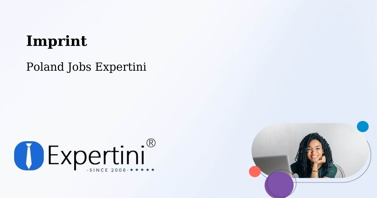 Imprint – Stróża - Poland Jobs Expertini
