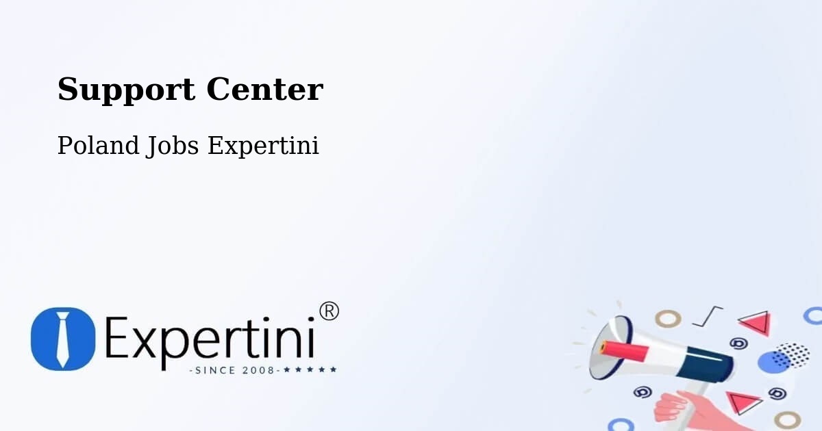 Support Services – Stróża - Poland Jobs Expertini